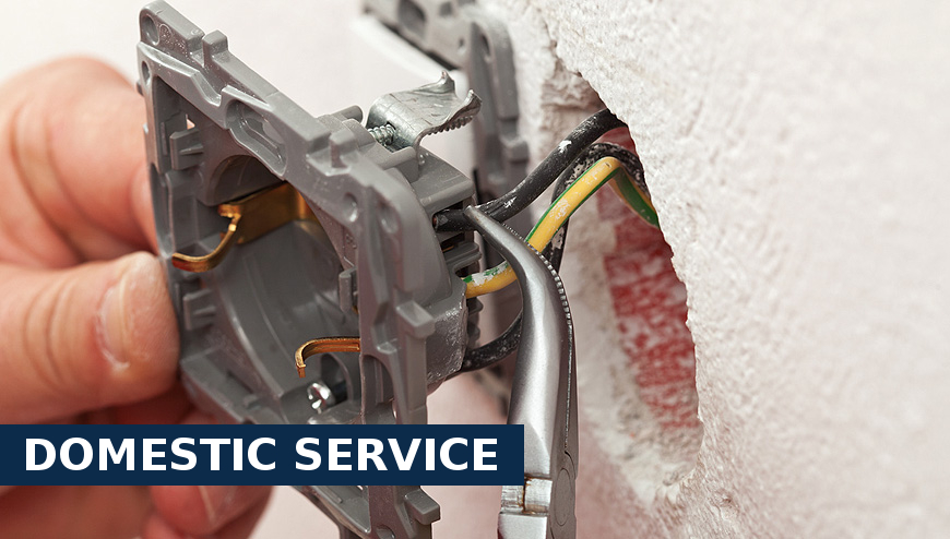 Domestic service electrical services Battersea
