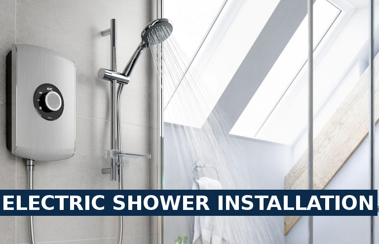 Electric shower installation Battersea